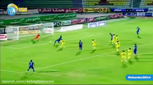 خلاصه بازی استقلال  پارس جنوبی...