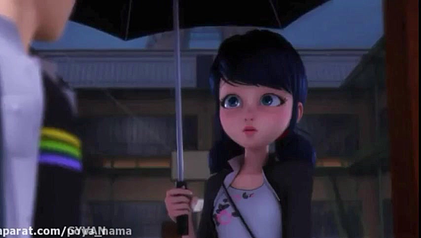 دوبله ی من وقتی که مرینت با آد...