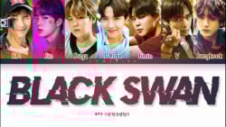 لیریک آهنگ black swan از بی تی...