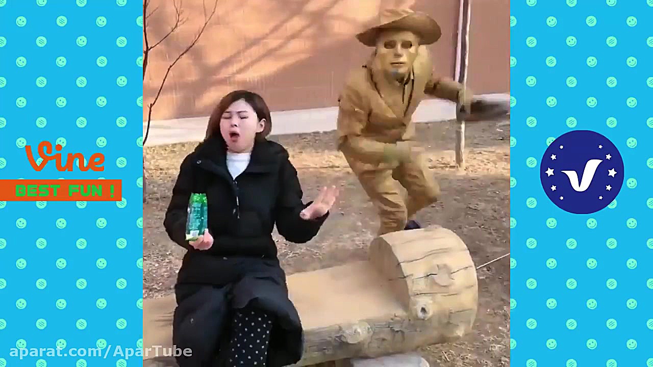 چینی های بامزه  کارهای احمقانه...