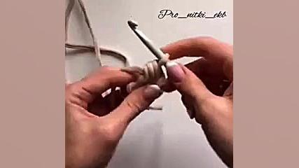 بافت بند کیف با قلاب