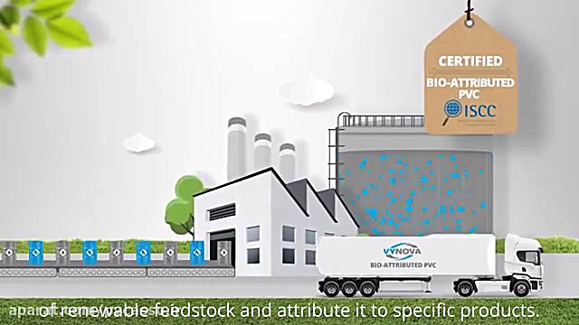 Bio attributed PVC from Vynova...