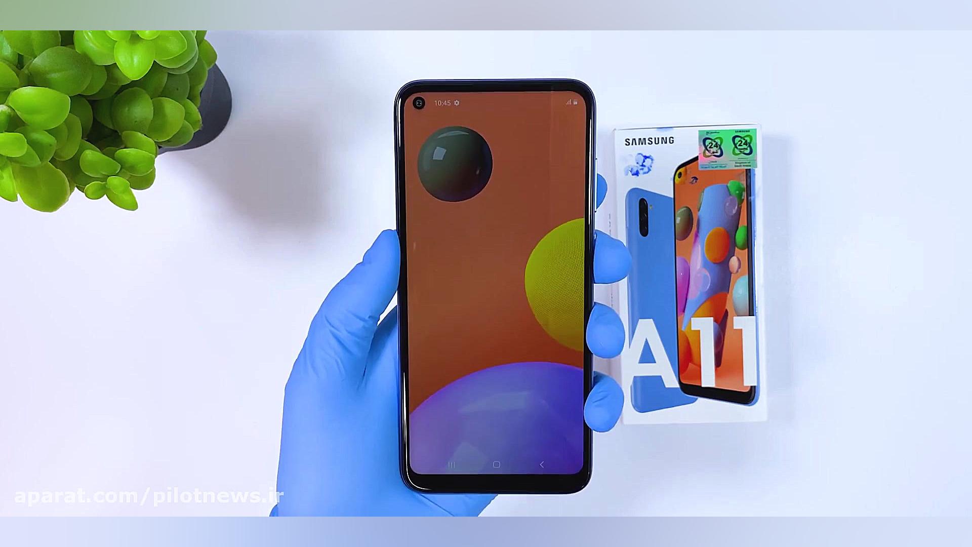 جعبه گشایی گلکسی A11