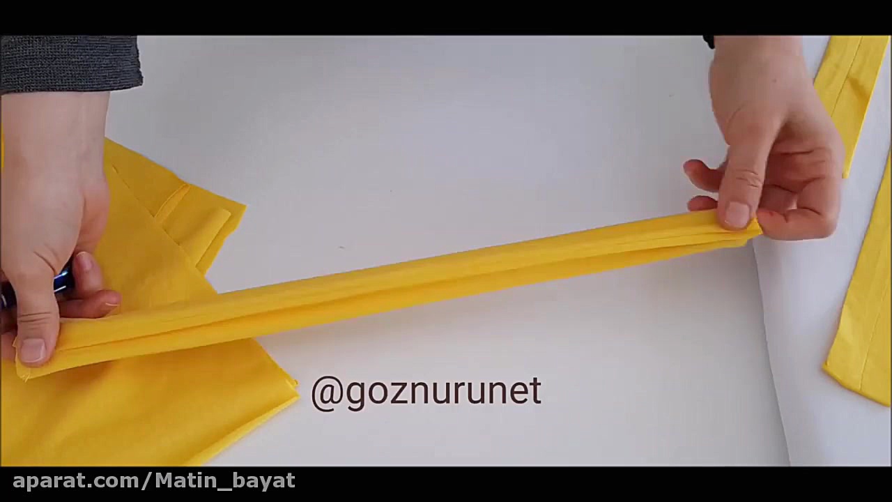 دوخت پیراهن دخترانه