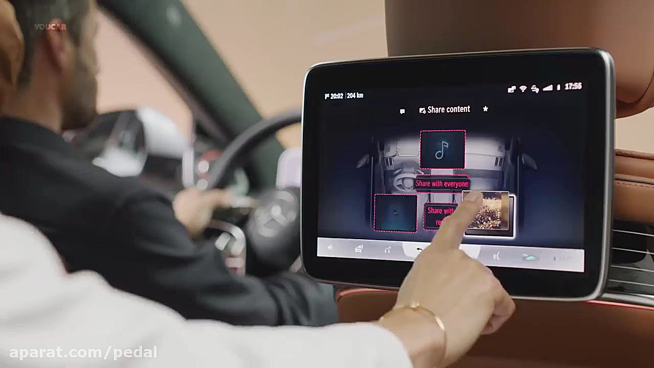 نگاهی به سیستم MBUX جدید مرسدس...