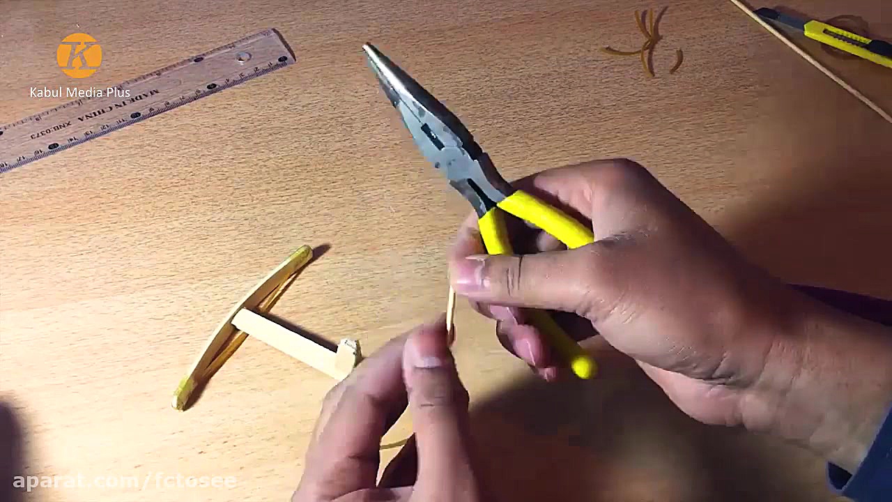 درست کردن یک تیرکمان زیبا با چ...