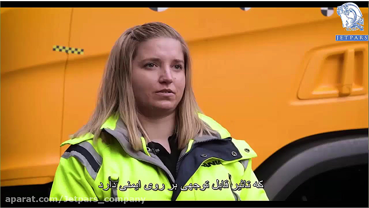 تست تصادف کامیون های اسکانیا