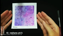 نقاشی با ابرنگ اقامیری