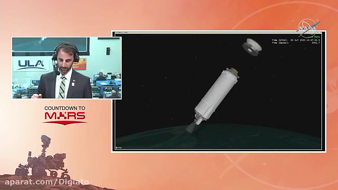 مریخ نورد استقامت با موفقیت پر...