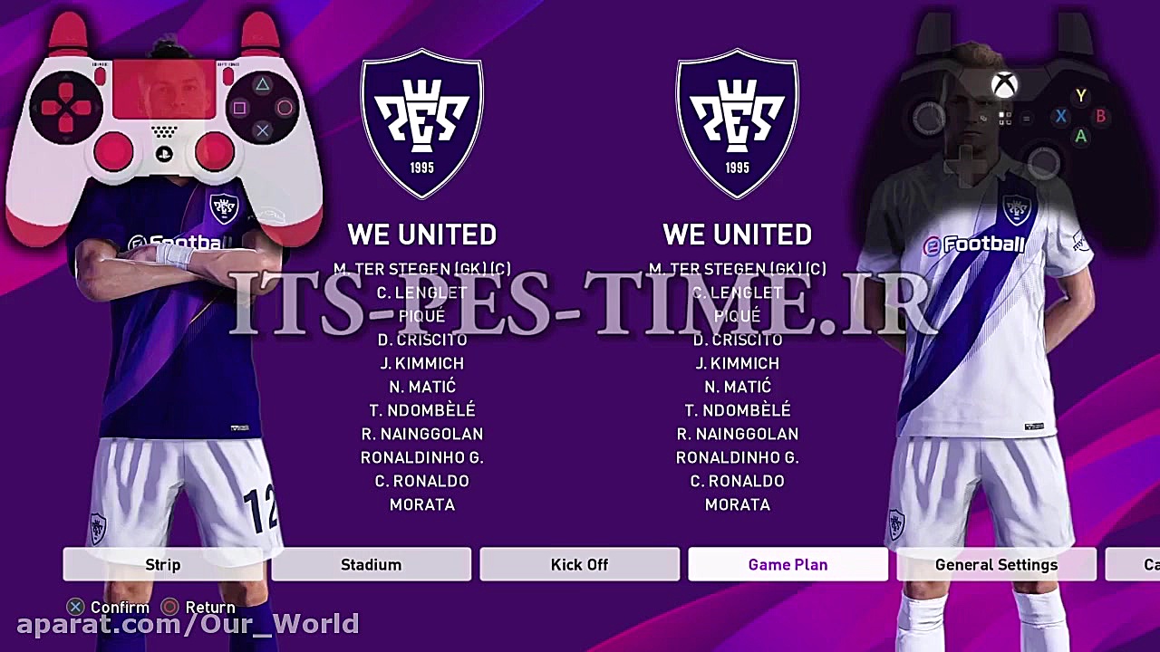 آموزش گل کردن تک به تک در PES...