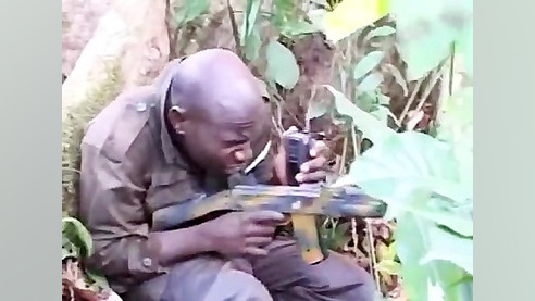 صحنه ای از اولین فیلم اکشن سین...