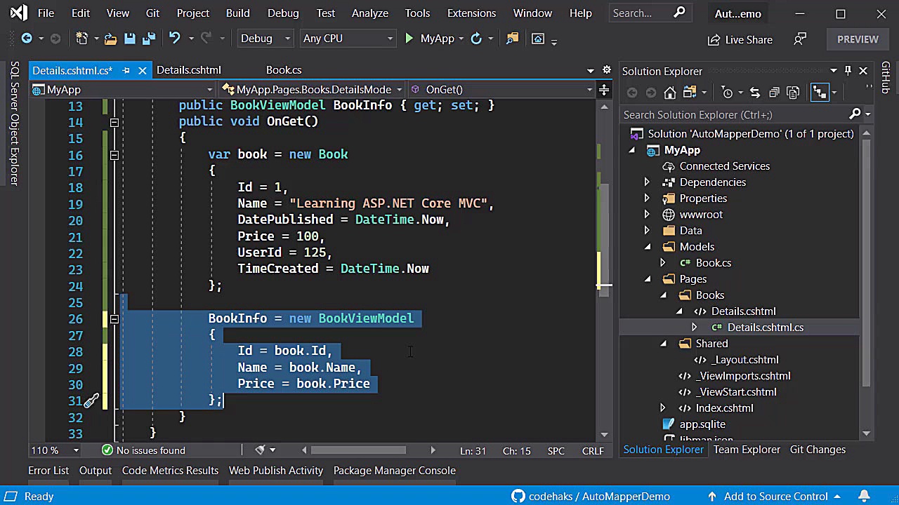آموزش AutoMapper در ASP.NET Co...