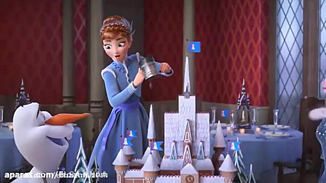 شعر السا و آنا در فروزن 4 بیکل...