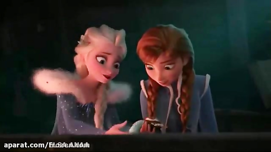 تیکه ی صحبت السا و آنا در فروز...