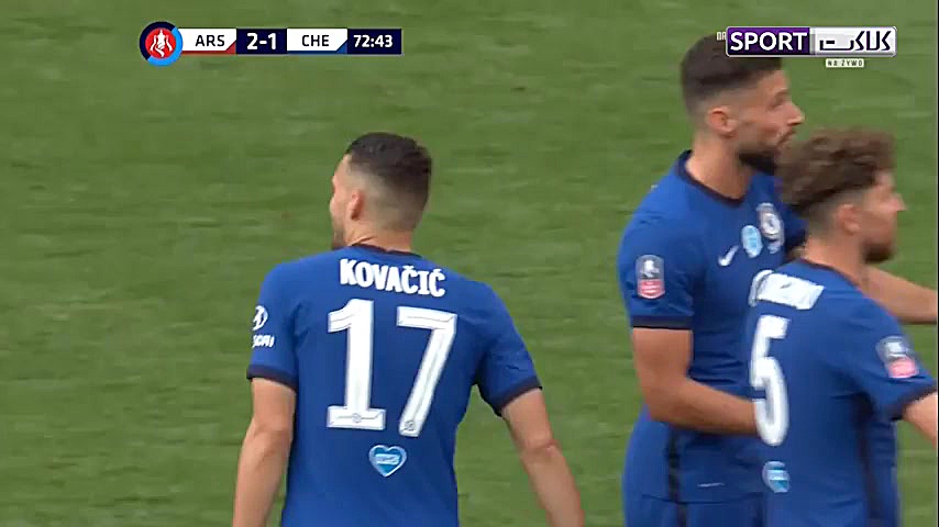 خلاصه بازی آرسنال 2 1 چلسی (قه...