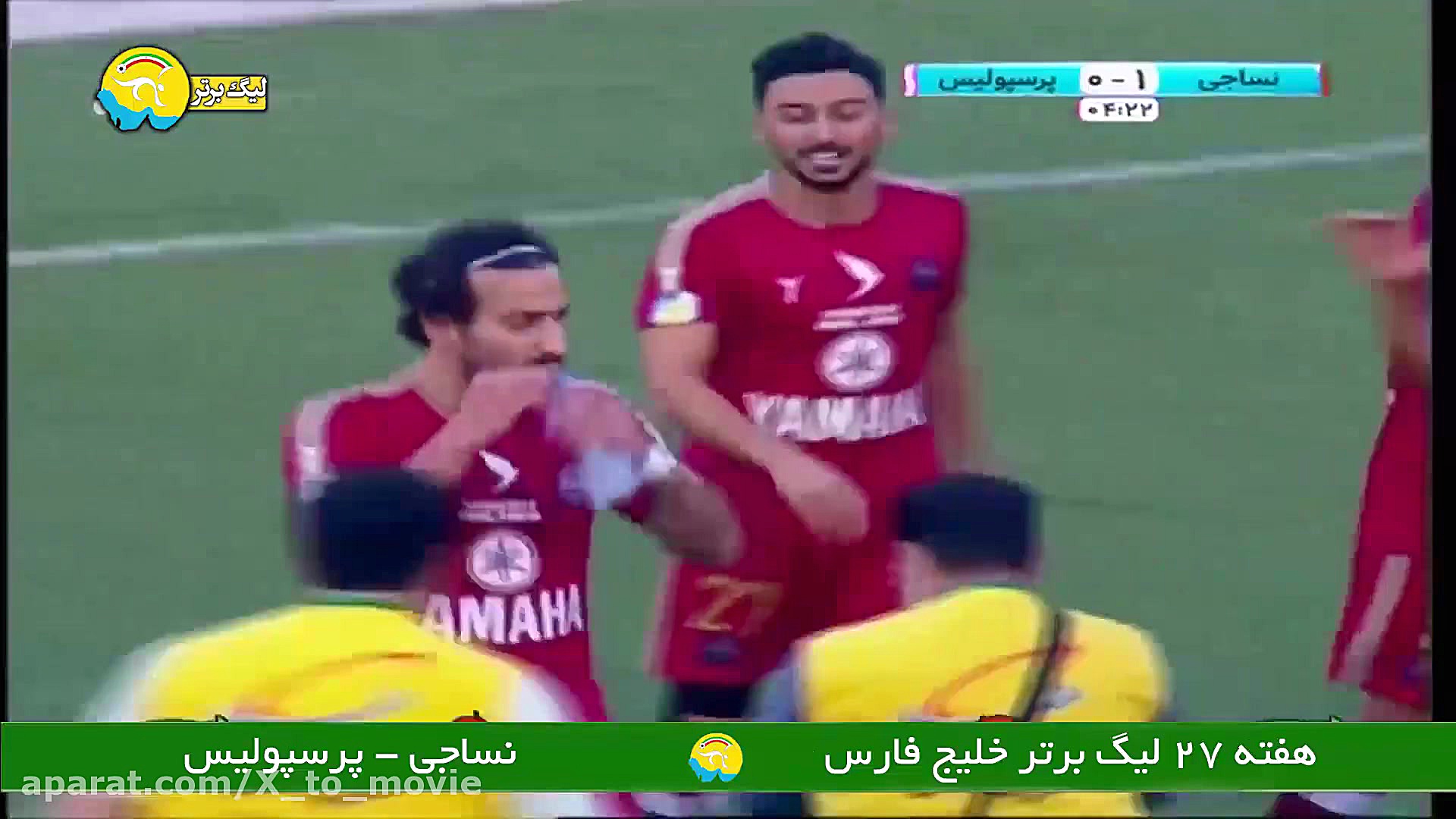 خلاصه بازی نساجی مازندران ۱  پ...