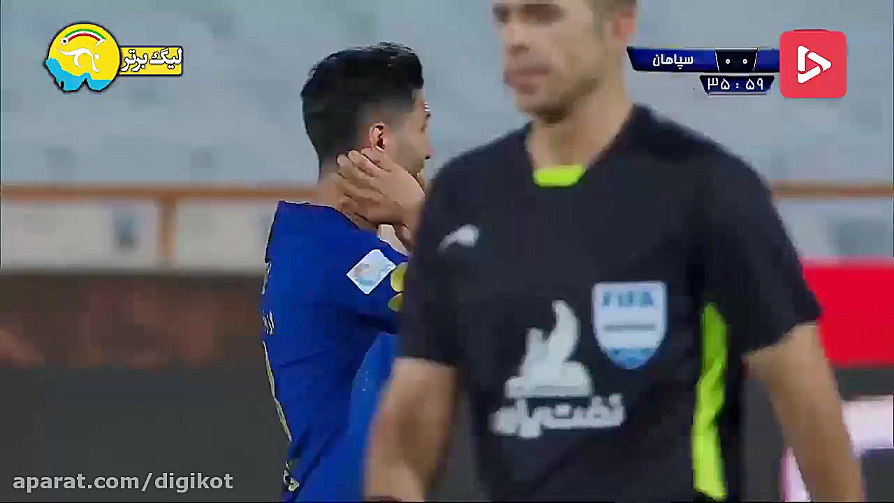 خلاصه بازی استقلال 2  1 سپاهان