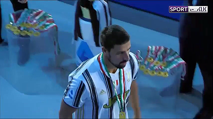 جشن قهرمانی یوونتوس در سری آ ا...