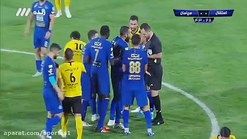 استقلال 2  1 سپاهان  خلاصه باز...