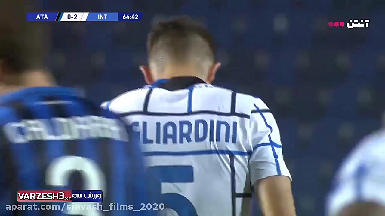 خلاصه بازی آتالانتا 0  اینترمی...