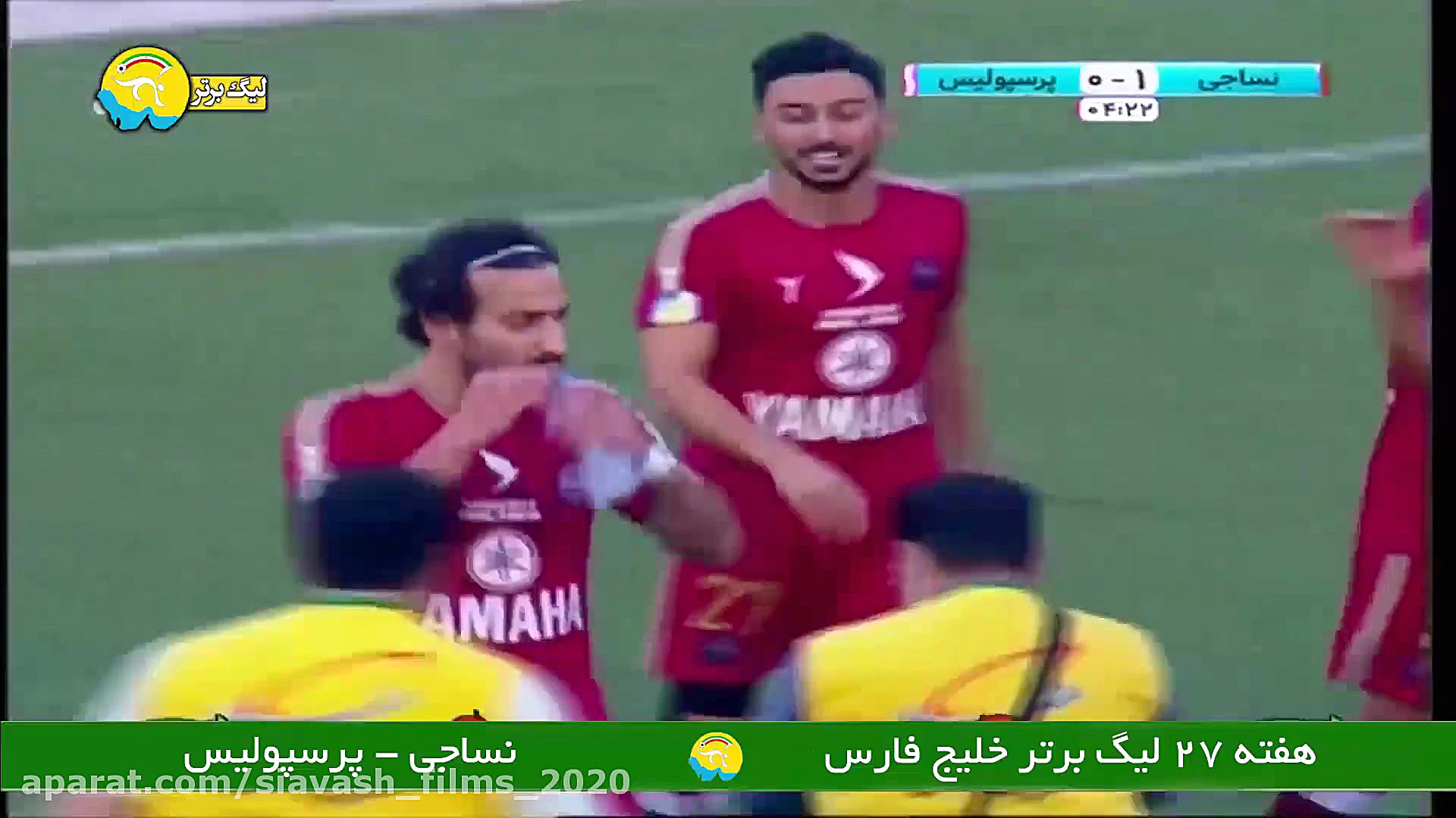 خلاصه بازی نساجی مازندران 1  پ...