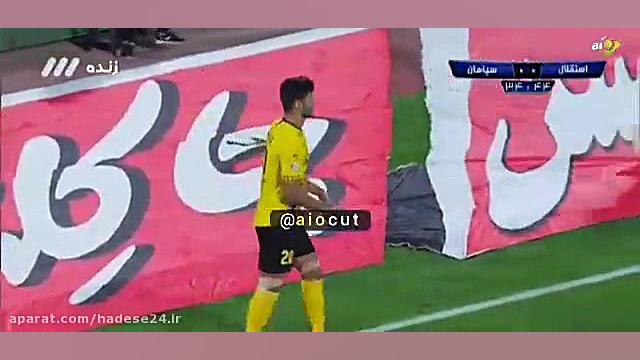 سوتی جدید جواد خیابانی در بازی...