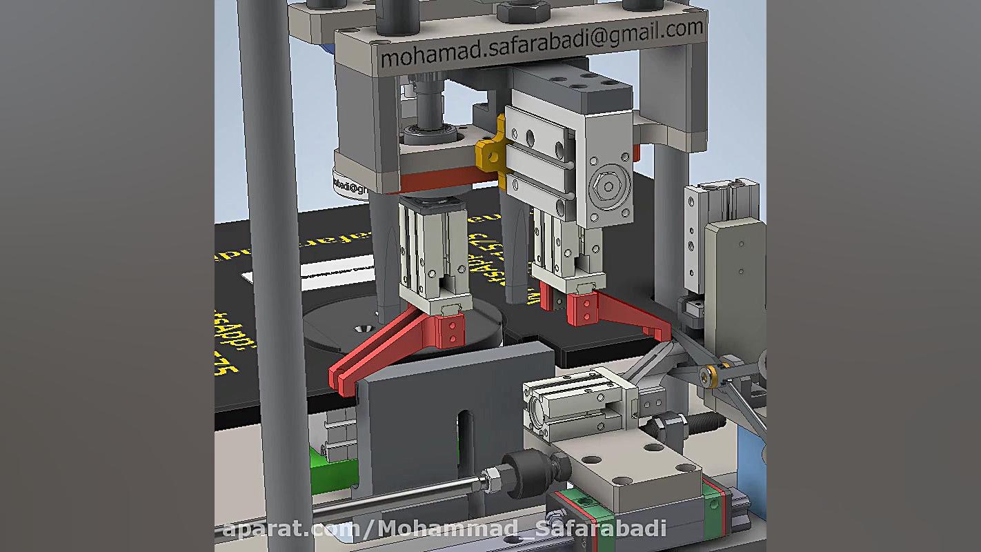 طراحی دستگاه کش زن ماسک به صور...