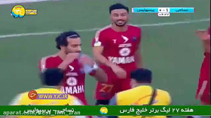 خلاصه بازی پرسپولیس 1 نساجی ما...