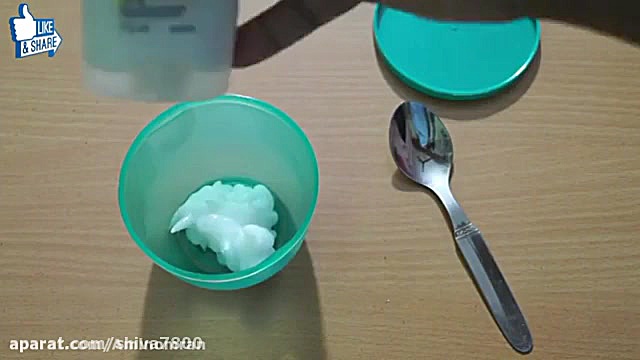 آموزش ساخت اسلایم با وازلین