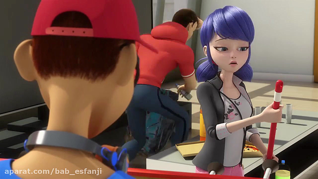 کارتون ماجراجویی در پاریس لیدی...