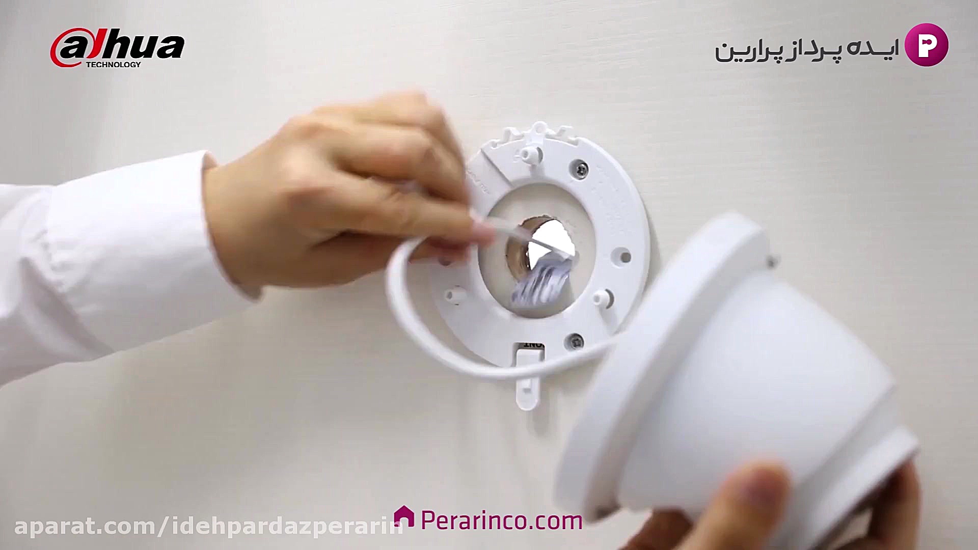 راهنمای نصب سریع دوربین مداربس...