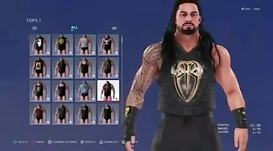 عوض کردن لباس شخصیتای کشتی کج...