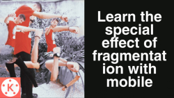 آموزش جلوه ویژه تکه تکه شدن