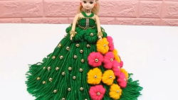 آموزش لباس کاموایی برای عروسکه...