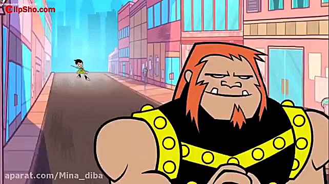 کارتون تایتان های نوجوان گوریل