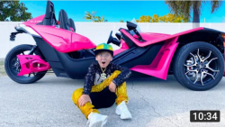 ماجراهای سنیا :: ماشین صورتی د...