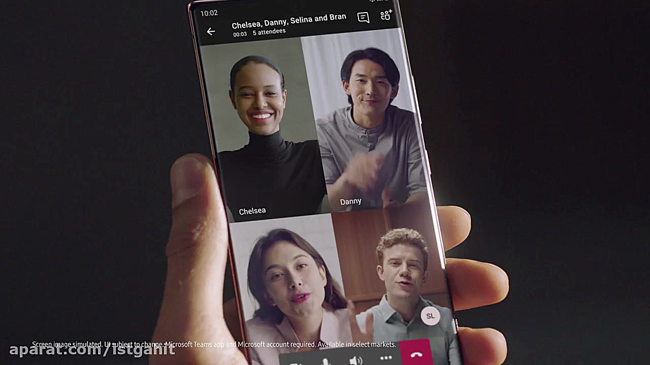 تیزر معرفی گوشی گلکسی نوت 20 و...