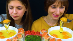 چالش اسمر   تخم مرغ خام