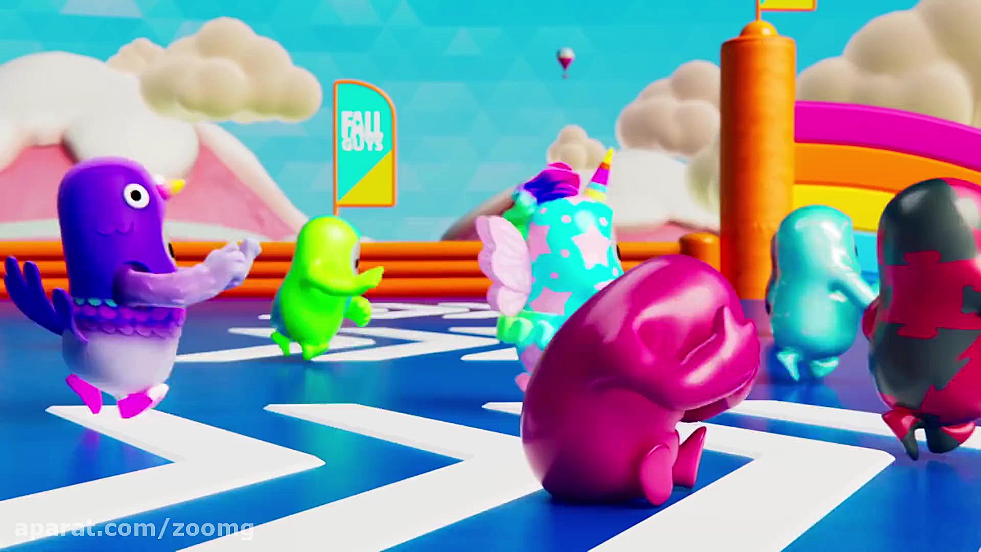 تریلر حین انتشار بازی Fall Guy...