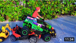 ماجراهای سنیا :: کامیون هیولا...