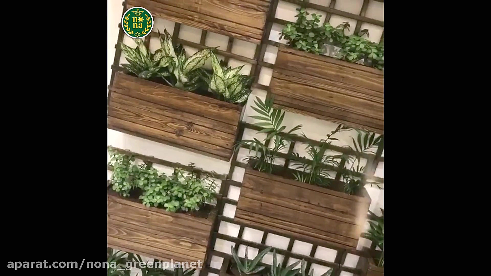 دیوار سبز green wall  ترمه سبز...