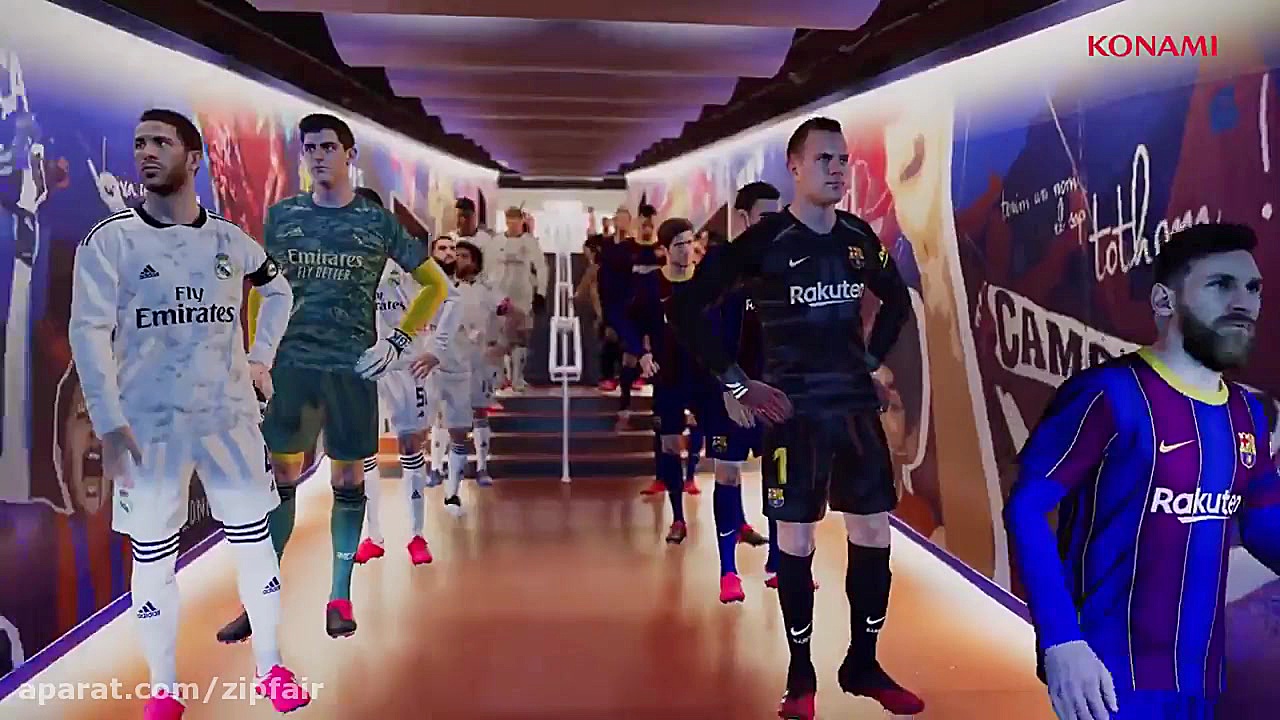 تریلر گیم پلی بازی PES 2021