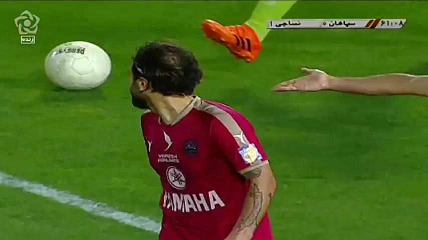 خلاصه بازی سپاهان 0 1 نساجی (س...