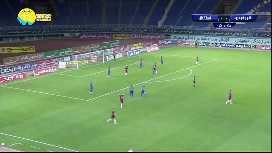 خلاصه بازی شهرخودرو 2  استقلال...