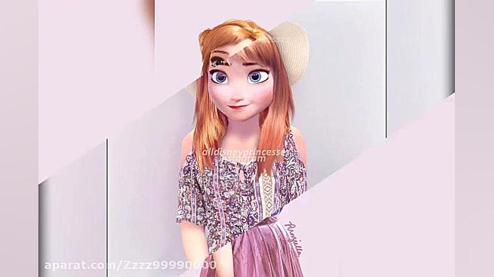 یه عالمه عکس جدید از السا و آن...