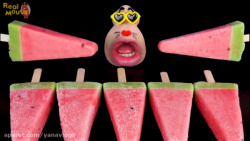 چالش اسمر   بستنی یخی