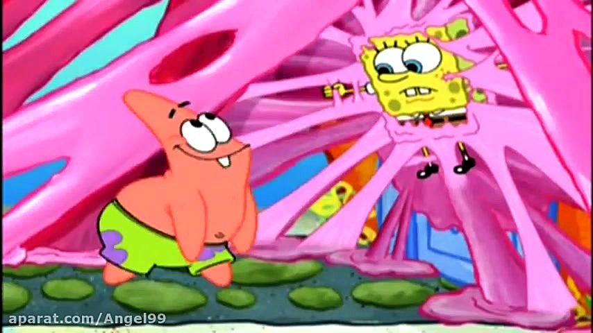انیمیشن باب اسفنجی  فقط یه کاس...
