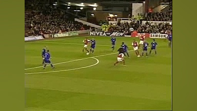 آرسنال 7 0 اورتون (2005)