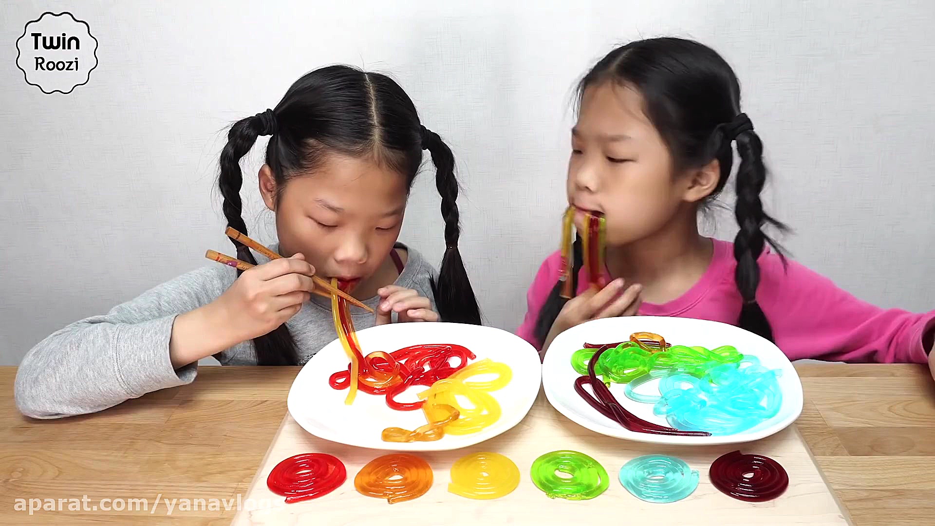 چالش اسمر   نودل ژله ای