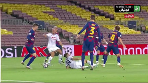 خلاصه بازی بارسلونا۳ ۱ناپولی (...